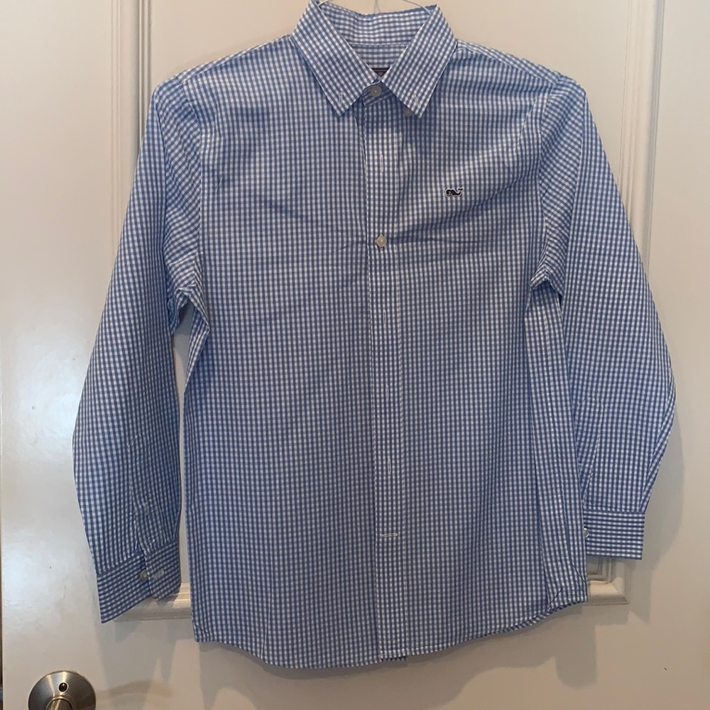 Boy’s Vineyard Vines Poplin Shirt